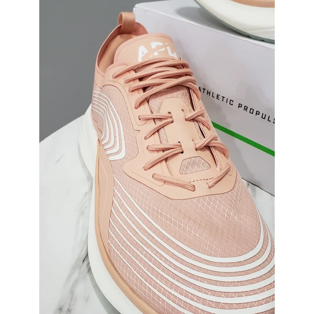 NEW APL Streamline Mens Running Shoes Size 11 Blush Ivory Athletic Sneakers pink